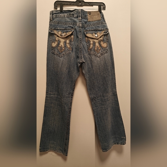 MEK Denim Maldives Boot cut 34x34 Button Fly - Picture 2 of 7